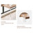 Brown L-Shaped Solid Wood Executive Desk-2123342226