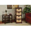 Commode de rangement en bois empilable 4 tiroirs Ottilie-2106660179