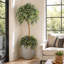 Ficus artificiel 72 po en pot