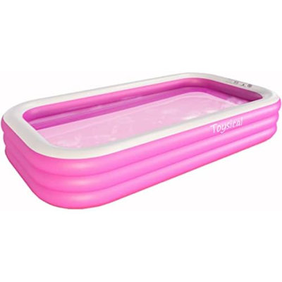 Piscine gonflable pour enfants et adultes - Plus durable que les autres piscines gonflables pour adultes - Comprend des patches