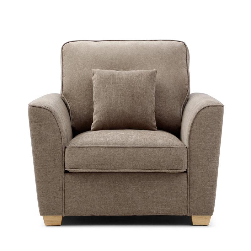 Upholstered Fabric Armchair