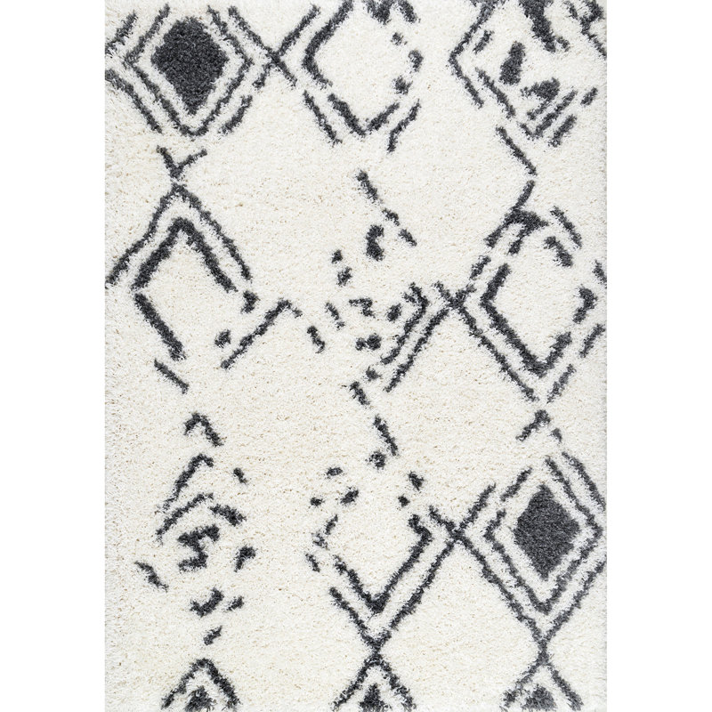 Rafe Geometric Indoor Rug, Rectangle 5'3'' x 7'6''