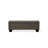 Linen Blend Upholstered Storage Bench