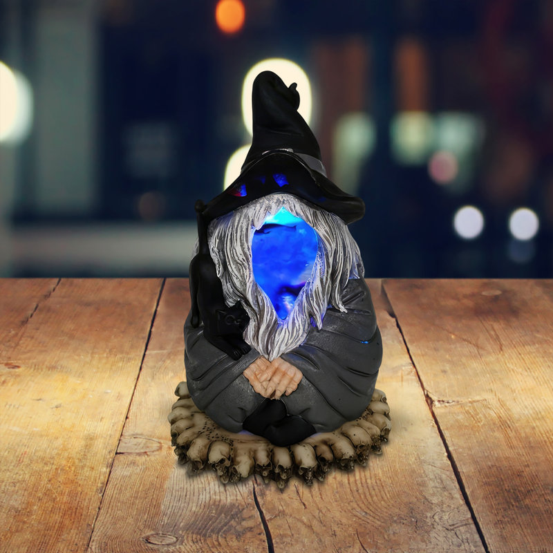 6.75"H LED Wizard with Cone Burner