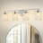 4-Light Dimmable Bathroom Vanity Light With Crystal-401811917