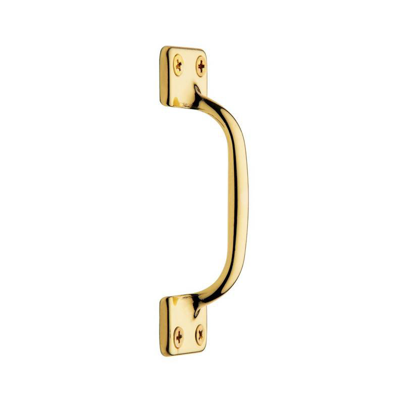 Sash Pull plate, Bright Chrome, 1.25" H x 4" W x 1" D