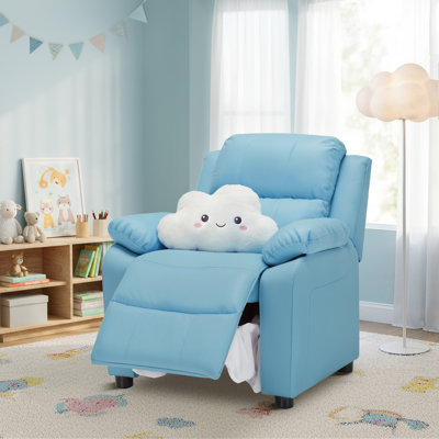Fauteuil inclinable pour enfant de 14,2 po avec repose-pieds pliable Alexzia