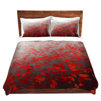 Ensemble de housse de couette à laver floral