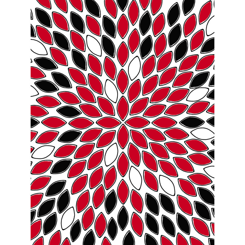 " Red Leafies ", 48" H x 36" W  