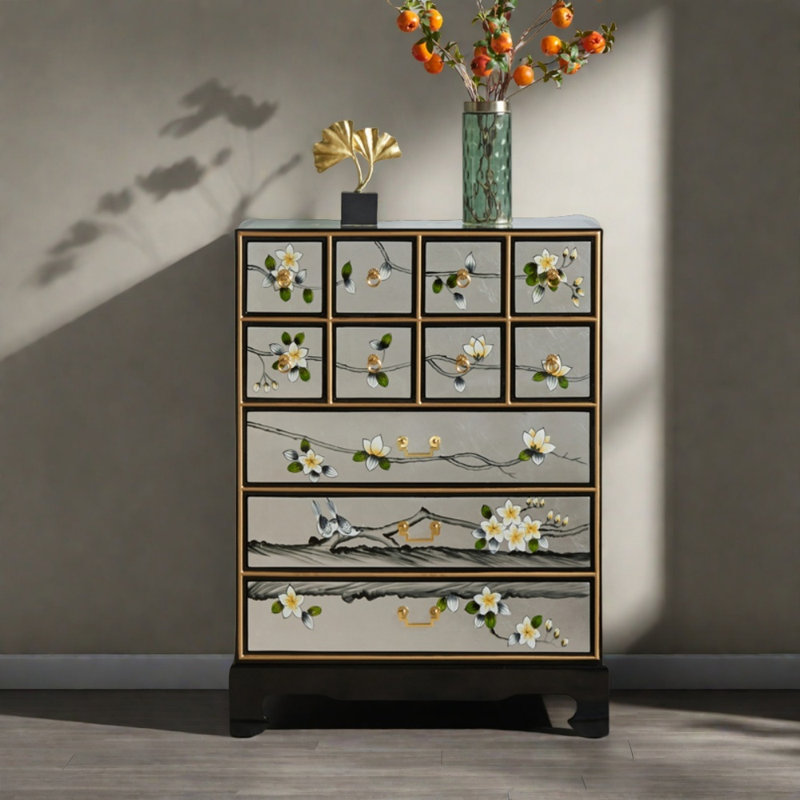 Simple Classical Painted Wooden Accent Chest