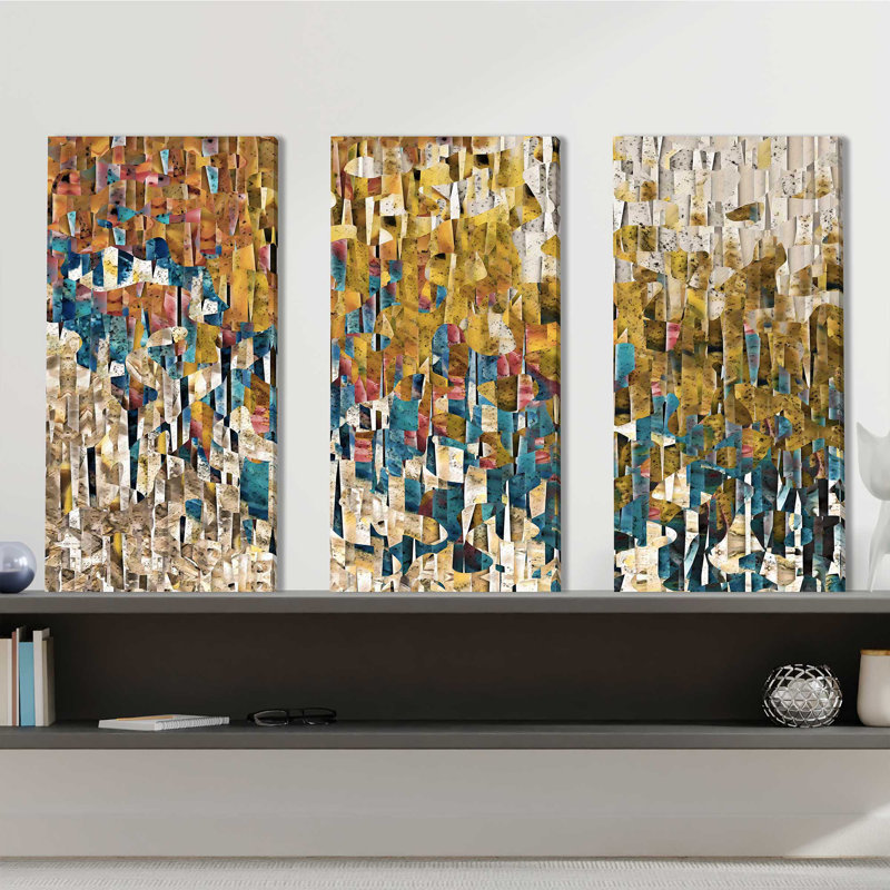 "1 John 1:7. Cleansed From All Sin" By Mark Lawrence 3 Piece Graphic Print Set On Canvas
