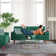 Corrigan Studio® Enedelia 69.3'' W Velvet Loveseat Upholstered Sofa ...