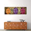 Bouddhas colorés sur toile-969711454