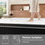 Matelas hybride moyen 12 po, mousse viscoélastique gélifiée et ressorts ensachés emballés individuellement, matelas rafraîchissant dans une boîte-1043936287-1068825357