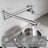 Wall Mount Pot Filler Kitchen Faucet, Single Handle Kitchen Faucets-103078837
