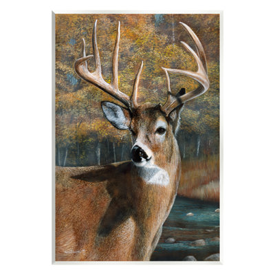 Art mural sur toile Stupell Industries Woodland