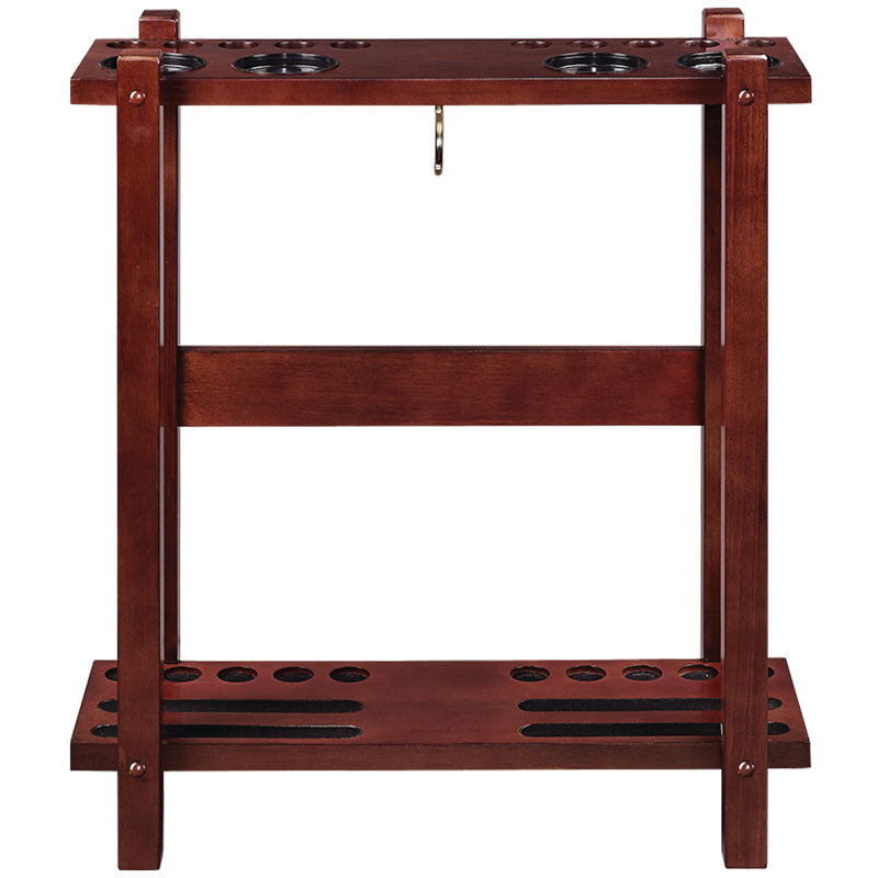 Porte-queues de billard sur pieds, English Tudor