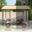 12 pi. L 10 pi. Pergola en métal-116789337