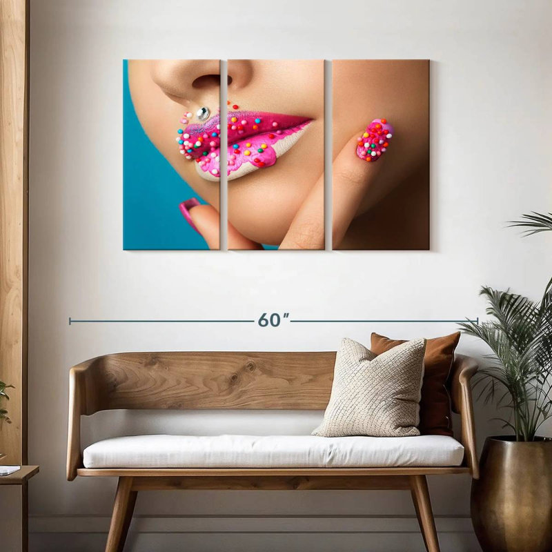 Shuttleworth Sweet As Cupcake Nails, 28" H x 45" W