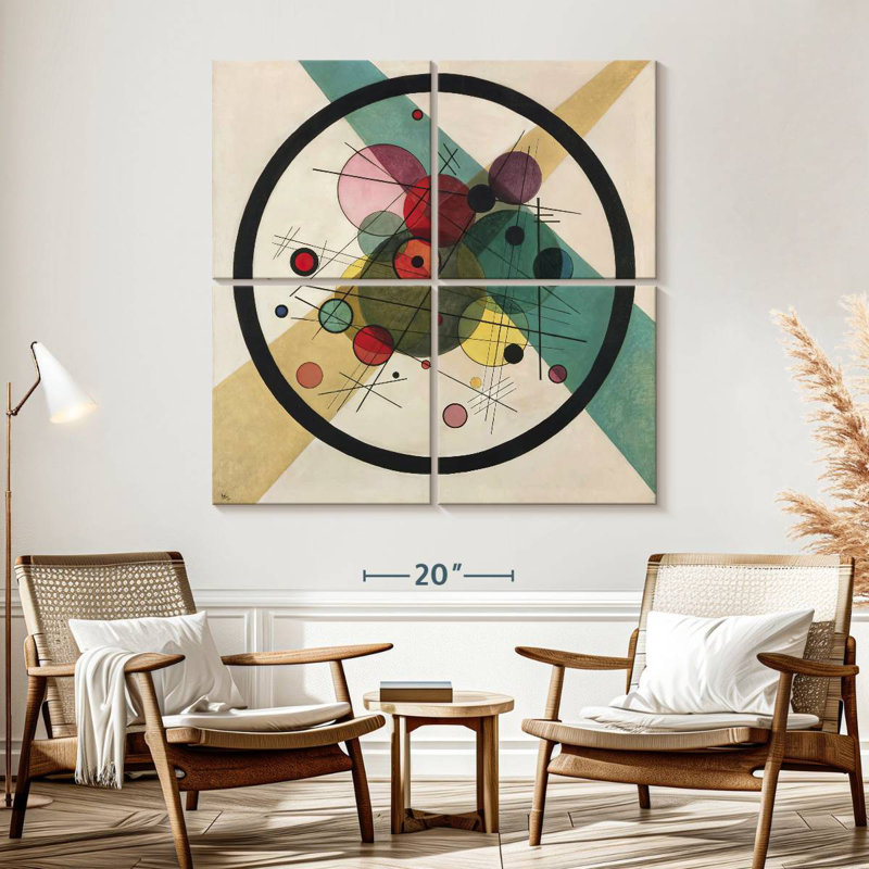 Avery Cercles In A Circle, H 57 po x l 57 po