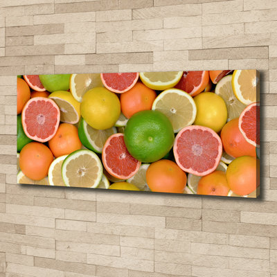 Citrus Fruits - Wrapped Canvas Print