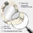Grey Gray Circles Scenery I - Modern Oval Wall Mirror-129458314