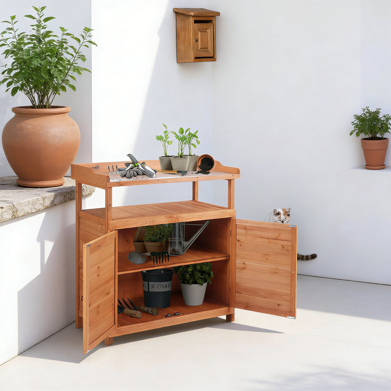 Manufactured Wood Potting Bench