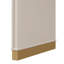Meuble-lavabo classique en bois avec miroir rabattable, coiffeuse 3 en 1 pour chambre à coucher, finition champagne