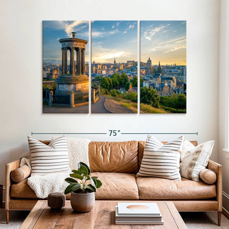 Lilie Edinburgh de Calton Hill, H 42 po x l 65 po