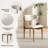 Mid-Century Modern Wood Dining Chairs, Upholstered Wood Dining Chair Side Chair, Fully Assembled-1545428851-1545428850