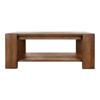 Morton Rectangular Coffee Table With Open Shelf