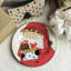 Old St. Nick Salad/Dessert Plate
