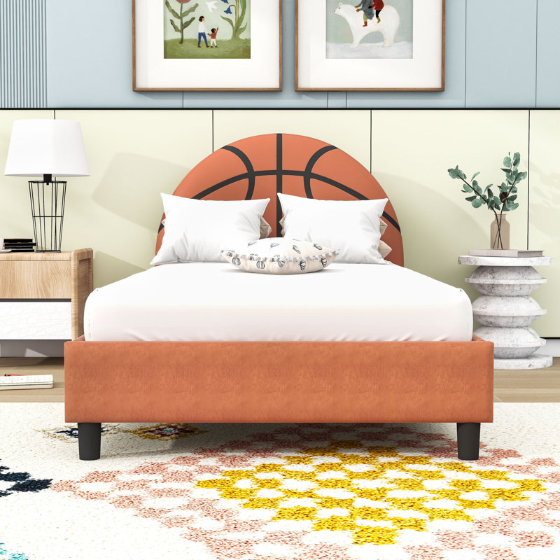 Lit plateforme simple tapissier