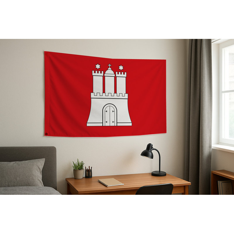 Hamburg City Flag — Flag