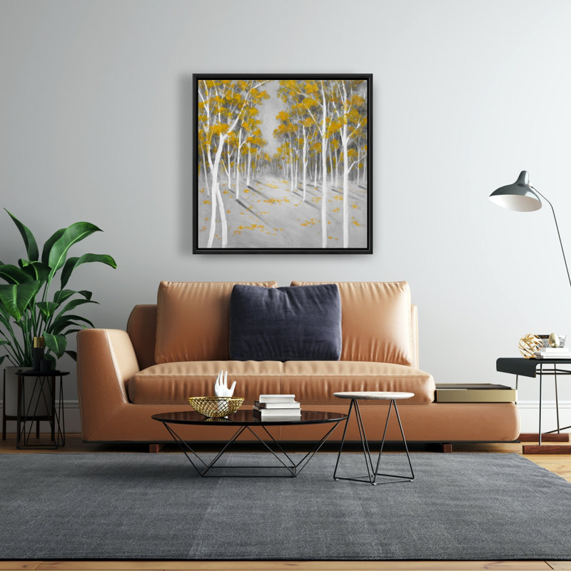 «Yellow Birch Forest», reproduction sur toile