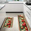 Ensemble de 2 tapis de cuisine Red Apple