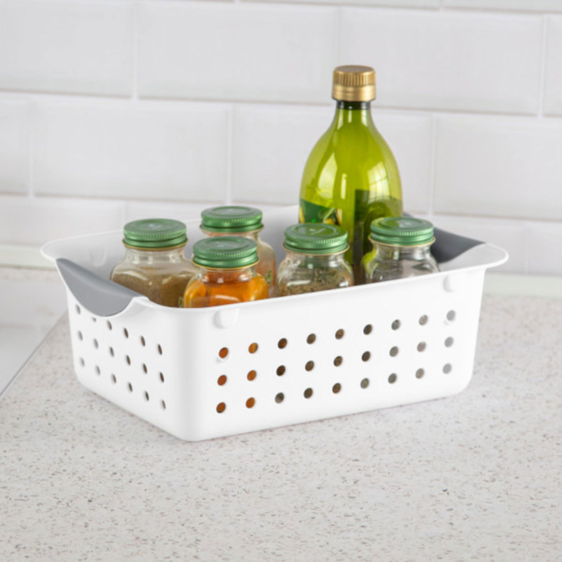 Sterilite Ultra Basket, Storage Bin Organize Closet, Cabinet, Pantry, Shelving and Countertops