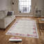 Tapis tissé élégant, 4 x 6 pieds, 100% polyester | Antibactérien, impression numérique 3D, dessous en feutre de PVC antidérapant | Lavable à la machine, d'une hauteur de poils de 0,4 po, parfait pour le décor du salon et de la chambre à coucher-169865960
