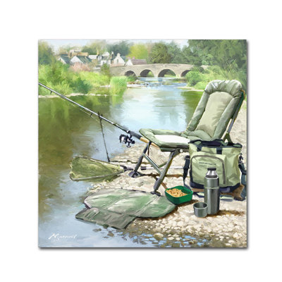 Armand 'Fishing' Print on Canvas