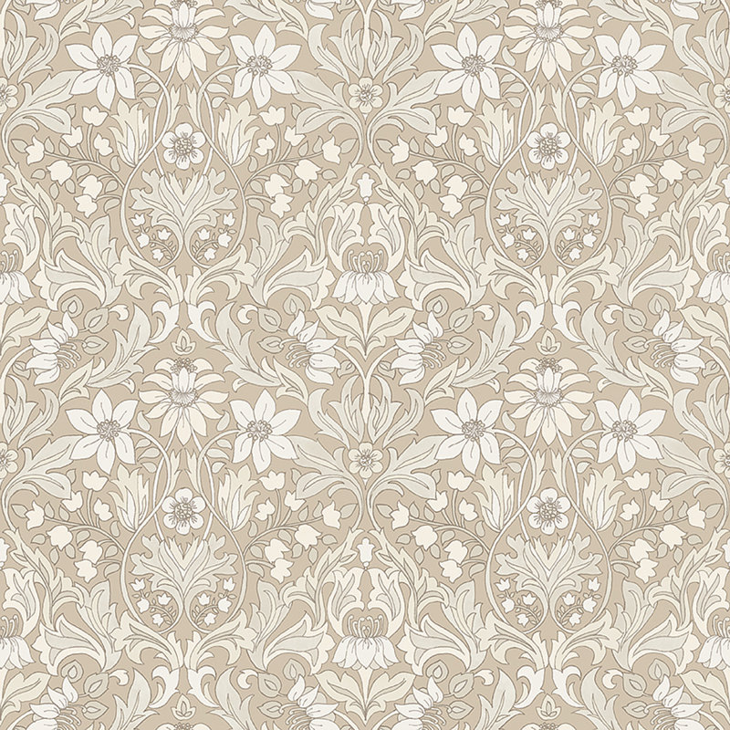 Boråstapeter Blomsterfröjd Wallpaper, Natural