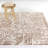 Campini Rust Modern Striped Area Rug-505677246