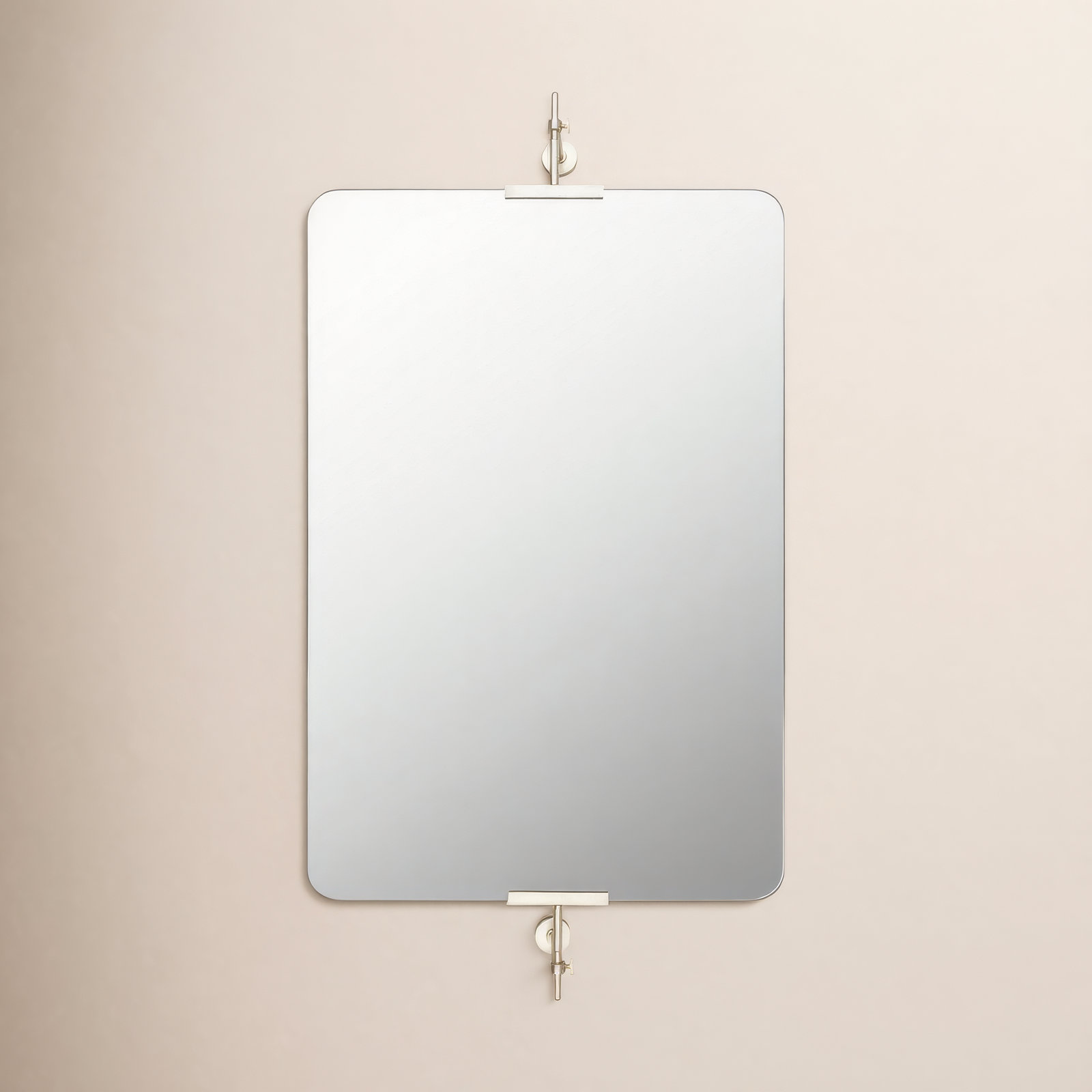 Guava 29" Accent Mirror, 46" x 24", Silver