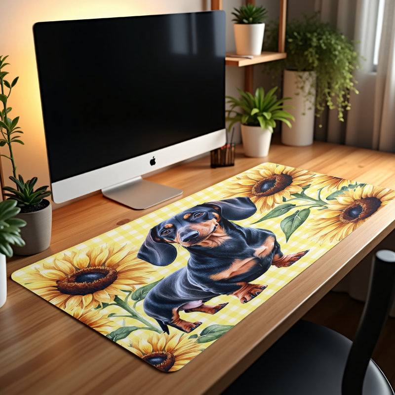 Polyester Desk Pad, 23.6x13.8