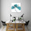 AspenE143 Teal - Wrapped Canvas Print-2136048673