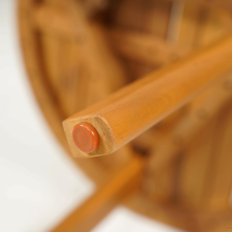 Table d'appoint ronde en acacia