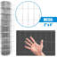 Fil soudé galvanisé de calibre 14 de Fencer Wire avec grillage de 2 po sur 4 po, tailles multiples-110734310