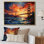 «Orange Bridge Golden Gateway I», impression d'art mural