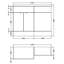 Fusion Freestanding Single Vanity with Integrated Basin-193986764-245763911