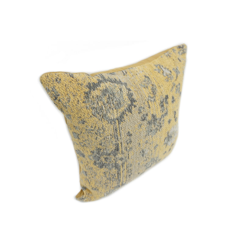 Abstract Cotton Throw Pillow