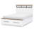 Theo Complete Metalwork Panel Bed W/ Storage Footboard-1661281770